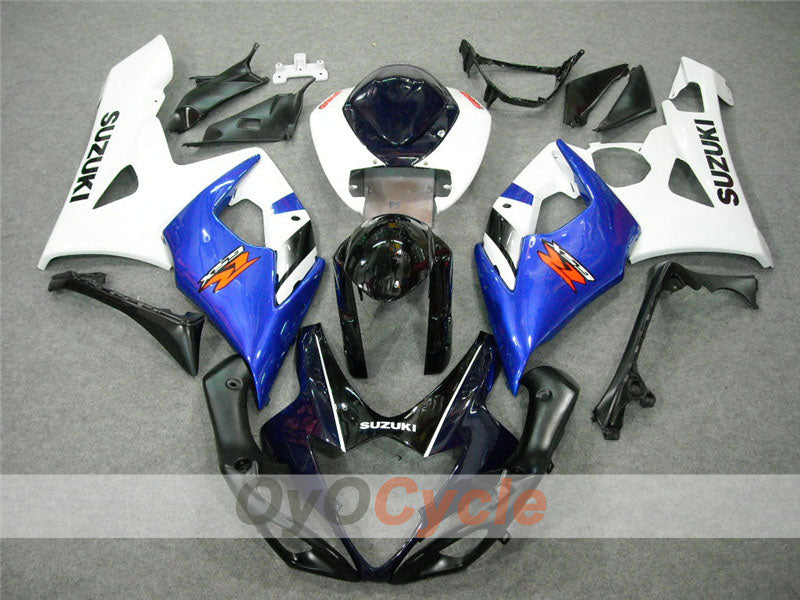 Kit de carénage à injection pour GSX R1000 05-06 - Blanc, Noir - Style d’origine #OYO87901988 Image secondaire du produit