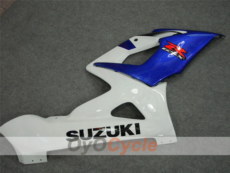 Kit de carénage à injection pour GSX R1000 05-06 - Blanc, Noir - Style d’origine #OYO87901988