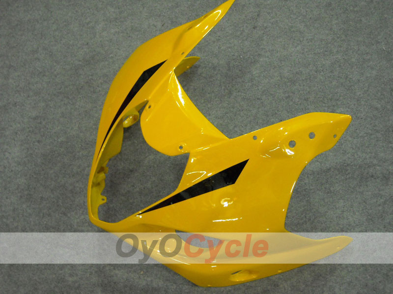 Kit de carénage à injection pour GSXR600 04-05 - Jaune, Argent - Style usine #OYO87901209