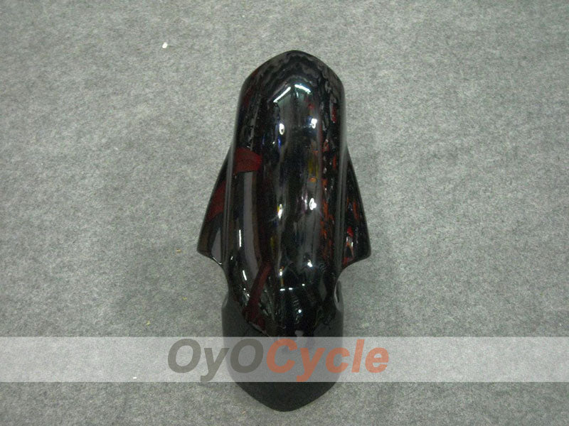 Kit de carénage à injection pour GSXR600 04-05 - Jaune, Argent - Style usine #OYO87901209