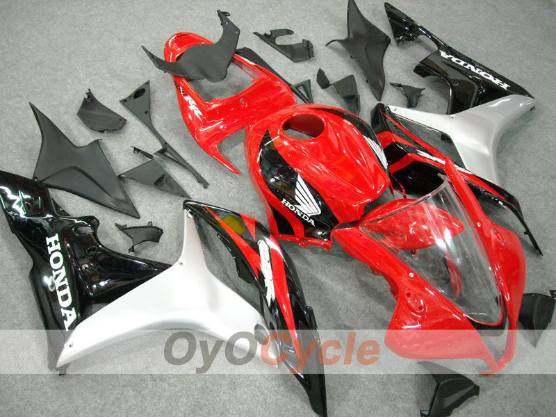 Kit de carénage à injection pour CBR600RR 07-08 - Rouge, Noir - Style d'origine #OYO87900387 Image secondaire du produit