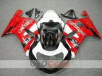 Kit de carénage à injection pour GSX R600 01-03 - Rouge, noir - Style d'origine #OYO87901075
