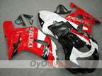 Kit de carénage à injection pour GSX R600 01-03 - Rouge, noir - Style d'origine #OYO87901075