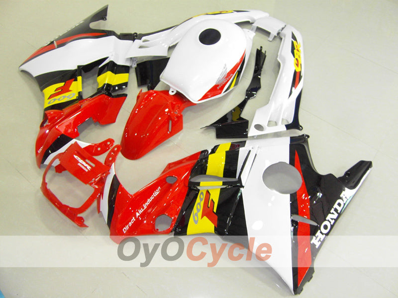 Kit de carénages pour Honda CBR600 F2 91-94 - Rouge, blanc - Style d'origine #OYO87903074 Image principale du produit