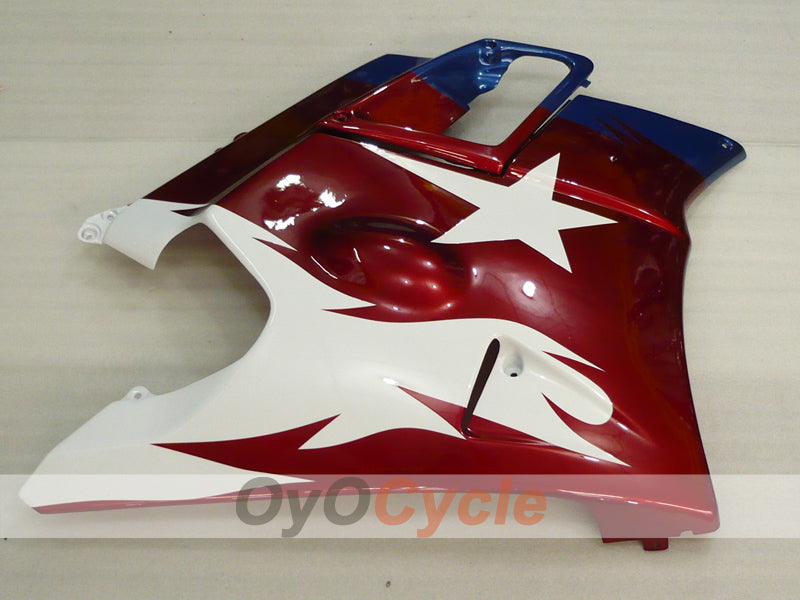Kit de carénages pour Honda CBR600 F2 91-94 - Rouge, bleu - Style d'origine #OYO87903072