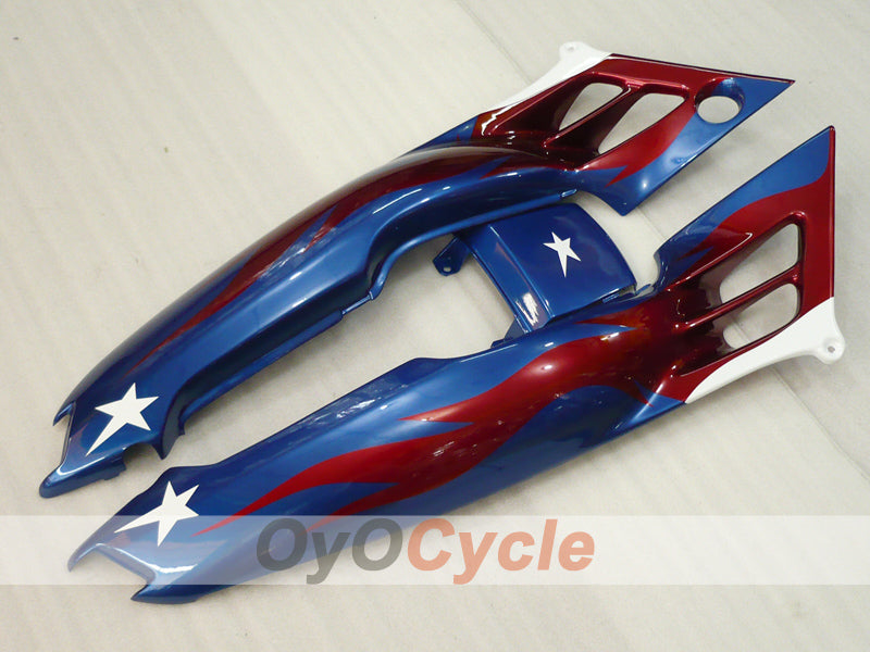 Kit de carénages pour Honda CBR600 F2 91-94 - Rouge, bleu - Style d'origine #OYO87903072