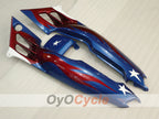 Kit de carénages pour Honda CBR600 F2 91-94 - Rouge, bleu - Style d'origine #OYO87903072