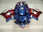 Kit de carénages pour Honda CBR600 F2 91-94 - Rouge, bleu - Style d'origine #OYO87903072