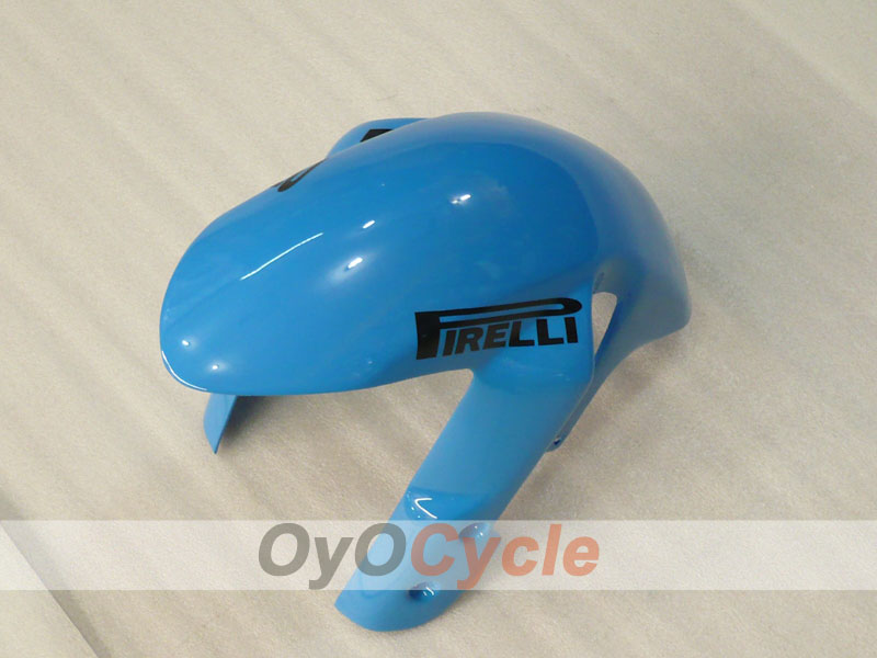 Kit de carénage à injection pour GSX R750 06-07 - Bleu, blanc - Corona #OYO87901153