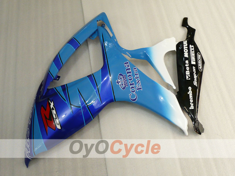 Kit de carénage injecté pour GSX R750 06-07 - Bleu - Corona #OYO87901261