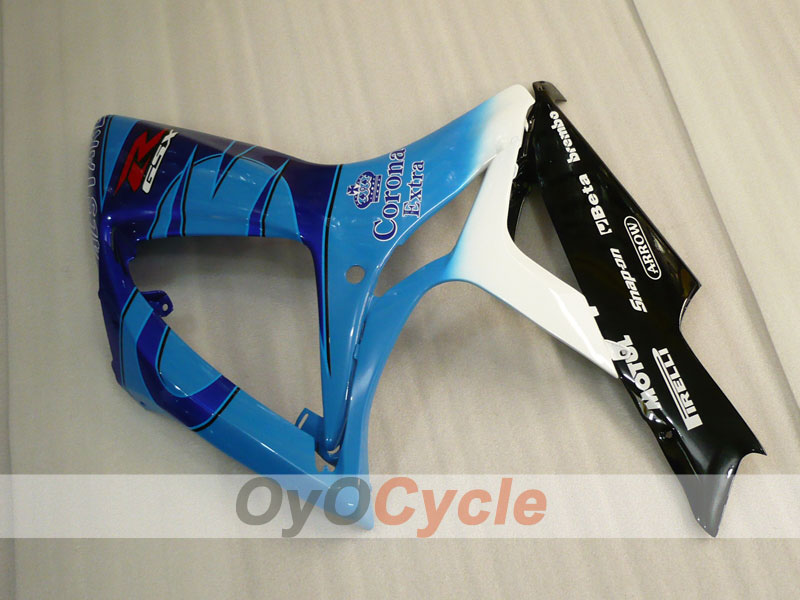 Kit de carénage injecté pour GSX R750 06-07 - Bleu - Corona #OYO87901261