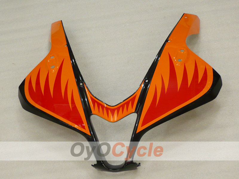 Kit de carénage à injection pour CBR600RR 09-12 - Orange, Noir - Rossi #OYO87900461