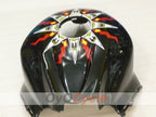 Kit de carénage à injection pour CBR600RR 09-12 - Orange, Noir - Rossi #OYO87900461