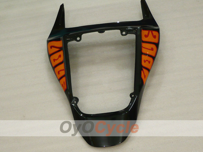 Kit de carénage à injection pour CBR600RR 09-12 - Orange, Noir - Rossi #OYO87900461