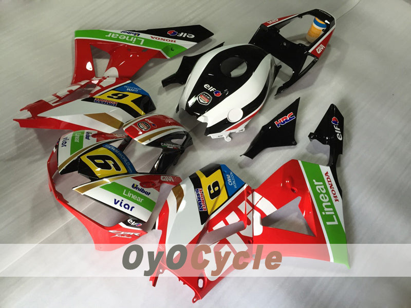 Kit de carénage injecté pour CBR600RR 13-20 - Rouge, vert - GIVI #OYO87914561