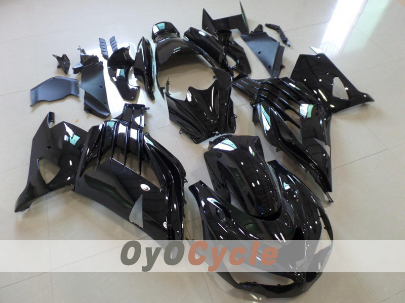 Kit de carénage injecté pour NINJA ZX-14R 12-25 - Noir - Style usine #OYO87914619 Image principale du produit
