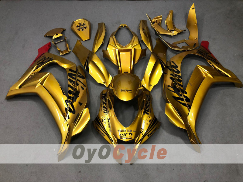 Kit de carénages moulés par injection pour NINJA ZX-10R 16-20 - Noir, doré - Autre style #OYO87914612 Image secondaire du produit