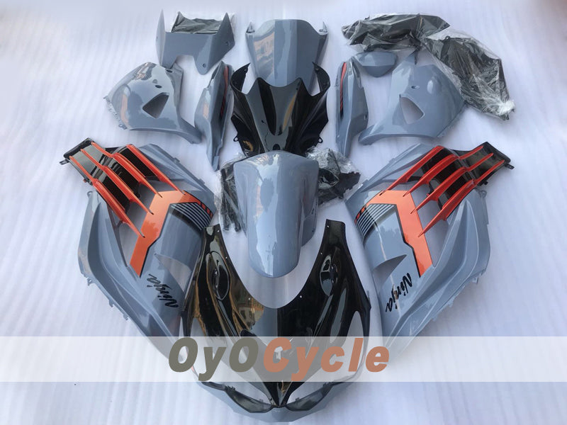 Kit de carénage injecté pour NINJA ZX-14R 12-25 - Rouge, Gris - Autre #OYO87914623 Image principale du produit