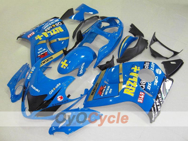 Kit de carénage à injection pour GSXR1300 Hayabusa 08-20 - Bleu - Rizla+ #OYO87902672