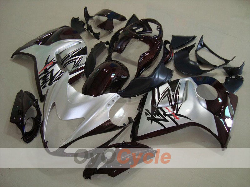 Kit de carénages d'injection pour GSXR1300 Hayabusa 08-20 - Noir, argent - Style d'origine #OYO87902654 Image principale du produit