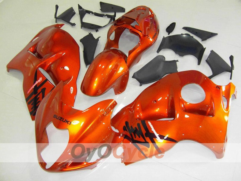 Kit de carénage à injection pour GSXR1300 Hayabusa 99-07 - Orange, noir - Style d'origine #OYO87902669 Image principale du produit