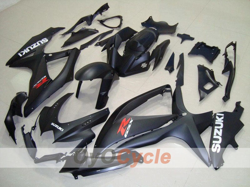 Kit de carénage à injection pour GSX R600 08-10 - Noir, mat - Style d'origine #OYO87901655 Image principale du produit