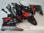 Kit de carénage pour Honda CBR600 F2 91-94 - Rouge, Noir - Style d'usine #OYO87903067