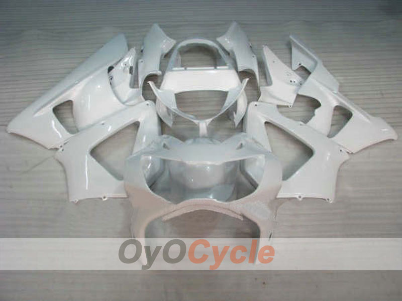 Kit de carénage injecté pour CBR900RR 929 de 00-01 - Blanc - Style usine #OYO87902698