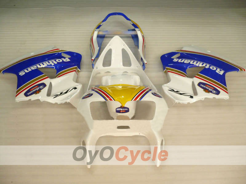 Kit de carénage pour VFR800 98-01 - Bleu, Blanc - Rothmans #OYO87902942 Image principale du produit