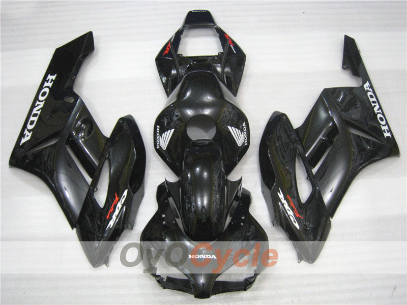Kit de carénage injecté pour CBR1000RR 04-05 - Noir - Style usine #OYO87900520