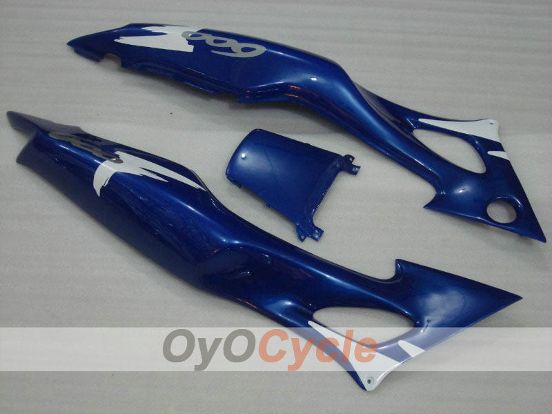 Kit de carénage à injection pour CBR600F3 97-98 - Rouge, Blanc - Style d’origine #OYO87900094