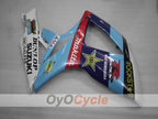 Kit de carénages à injection pour GSX R600 06-07 - Bleu, Noir - DUNLOP #OYO87901466