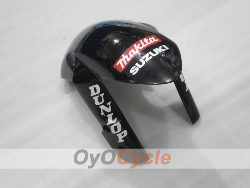 Kit de carénages à injection pour GSX R600 06-07 - Bleu, Noir - DUNLOP #OYO87901466