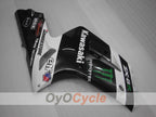 Kit de carénage à injection pour NINJA ZX-6R 03-04 - Blanc, Noir - Monster #OYO87901810