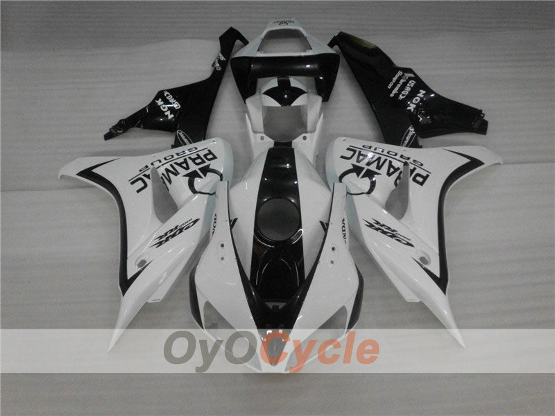 Kit de carénage à injection pour CBR1000RR 06-07 - Blanc, Noir - PRAMAC #OYO87900635 Image principale du produit
