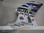Kit de carénage injecté pour GSX R750 00-03 - Blanc, noir - MOTOREX #OYO87905136