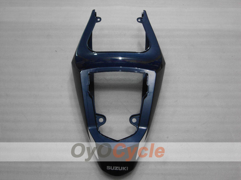 Kit de carénages injectés pour GSX R750 04-05 - Noir, Gris - Style usine #OYO87901172