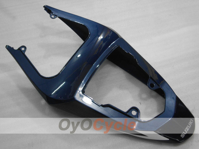 Kit de carénages injectés pour GSX R750 04-05 - Noir, Gris - Style usine #OYO87901172