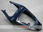 Kit de carénages injectés pour GSX R750 04-05 - Noir, Gris - Style usine #OYO87901172