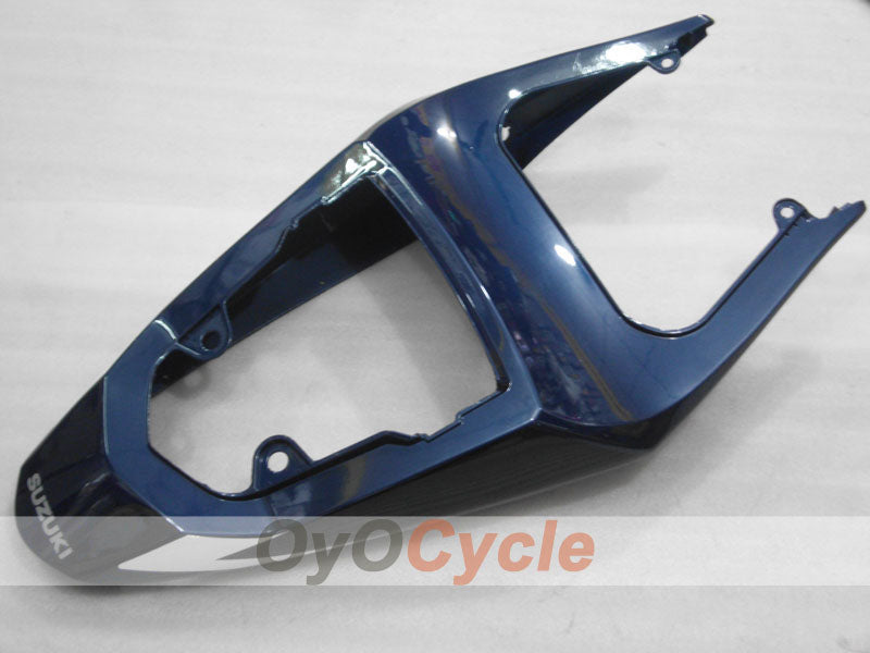 Kit de carénages injectés pour GSX R750 04-05 - Noir, Gris - Style usine #OYO87901172