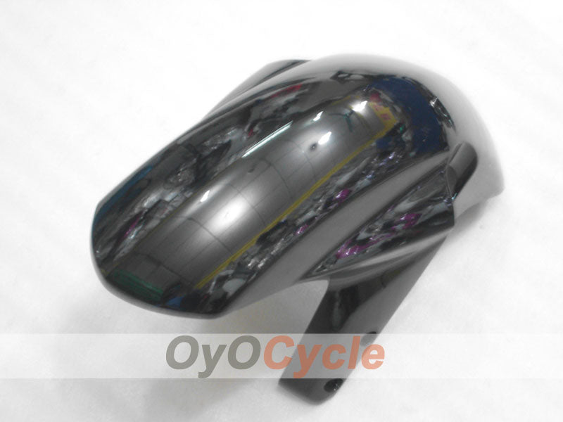 Kit de carénages injectés pour GSX R750 04-05 - Noir, Gris - Style usine #OYO87901172