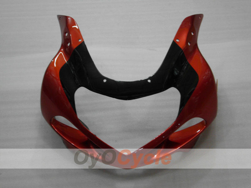 Kit de carénage à injection pour GSX R1000 00-02 - Orange, Noir - Style usine #OYO87905220