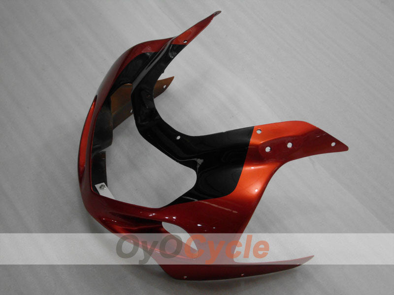 Kit de carénage à injection pour GSX R1000 00-02 - Orange, Noir - Style usine #OYO87905220