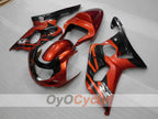 Kit de carénage à injection pour GSX R1000 00-02 - Orange, Noir - Style usine #OYO87905220