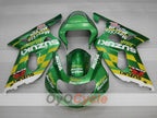 Kit de carénage à injection pour GSX R750 00-03 - Vert - MOTUL #OYO87905143