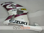Kit de carénage à injection pour GSX R750 00-03 - Violet, blanc - Style d’origine #OYO87905163