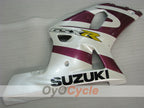 Kit de carénage à injection pour GSX R1000 00-02 - Violet, Blanc - Style d'origine #OYO87905209