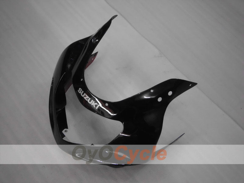 Kit de carénage à injection pour GSX R600 01-03 - Rouge, Noir - Style d'usine #OYO87901069