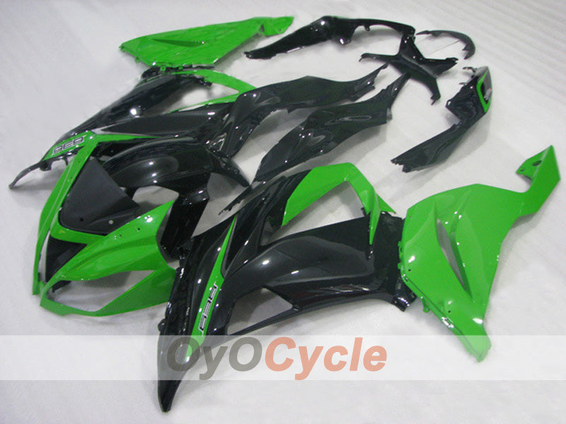 Kit de carénage à injection pour NINJA ZX-6R 13-18 - Vert, Noir - Style d'origine #OYO87903158 Image principale du produit