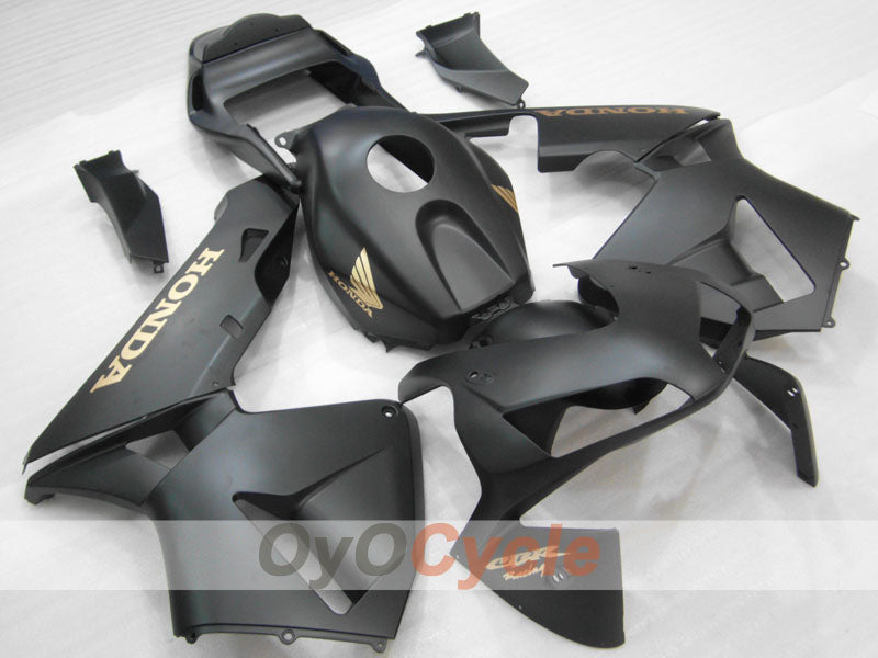 Kit de carénage à injection pour CBR600RR 03-04 - Noir, Mat - Style d'origine #OYO87902555
